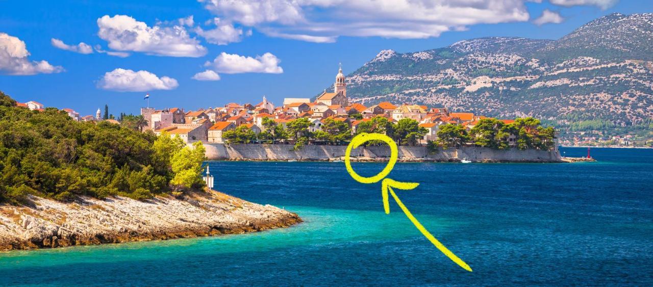 The Old Town Korcula Apartment Bagian luar foto